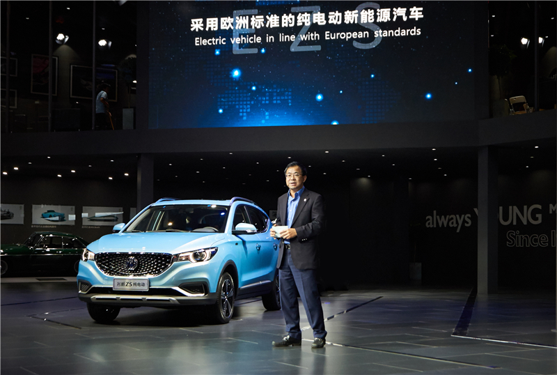 名爵ZS純電動廣州車展首秀 采用歐洲標(biāo)準(zhǔn)的純電動新能源車最吸睛